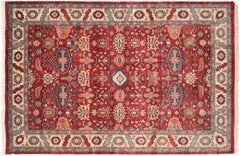 6x9 Vintage Indian Heriz Design Carpet // ONH Item mc001952 Image 10
