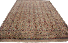 9x12 Vintage Indian Mahal Design Carpet // ONH Item mc001953 Image 1