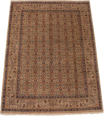 9x12 Vintage Indian Mahal Design Carpet // ONH Item mc001953 Image 2