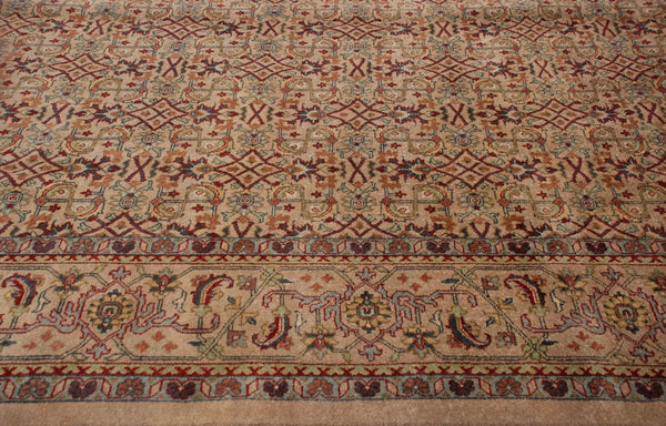 9x12 Vintage Indian Mahal Design Carpet // ONH Item mc001953 Image 5