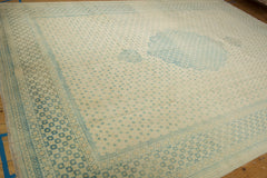 9x11.5 Vintage Distressed Bulgarian Tabriz Design Carpet // ONH Item mc001955 Image 4