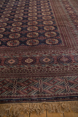 RESERVED 12x12.5 Vintage Fine Bokhara Square Carpet // ONH Item mc001957 Image 6
