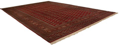 13x19.5 Vintage Fine Bokhara Carpet // ONH Item mc001958 Image 3
