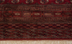 13x19.5 Vintage Fine Bokhara Carpet // ONH Item mc001958 Image 7