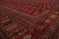 13x19.5 Vintage Fine Bokhara Carpet // ONH Item mc001958 Image 10