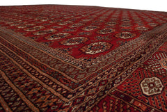 13x19.5 Vintage Fine Bokhara Carpet // ONH Item mc001958 Image 11