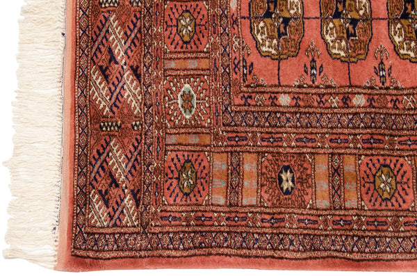 5x5 Vintage Fine Bokhara Square Rug // ONH Item mc001965 Image 3