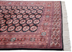 7x8 Vintage Fine Bokhara Square Carpet // ONH Item mc001968 Image 9