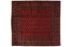 12.5x13 Vintage Fine Bokhara Square Carpet // ONH Item mc001969