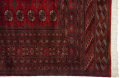 12.5x13 Vintage Fine Bokhara Square Carpet // ONH Item mc001969 Image 5