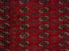 12.5x13 Vintage Fine Bokhara Square Carpet // ONH Item mc001969 Image 6