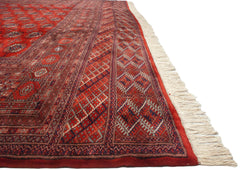 12.5x13 Vintage Fine Bokhara Square Carpet // ONH Item mc001969 Image 9