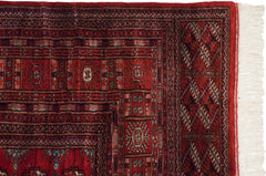 10x10 Vintage Fine Bokhara Square Carpet // ONH Item mc001970 Image 3