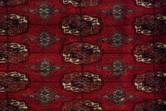 10x10 Vintage Fine Bokhara Square Carpet // ONH Item mc001970 Image 5