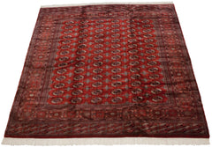 10x10 Vintage Fine Bokhara Square Carpet // ONH Item mc001970 Image 6