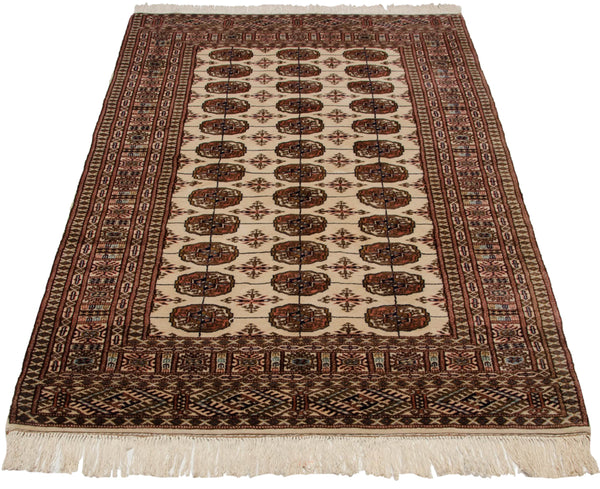 4x6 Vintage Fine Bokhara Rug // ONH Item mc001974 Image 2