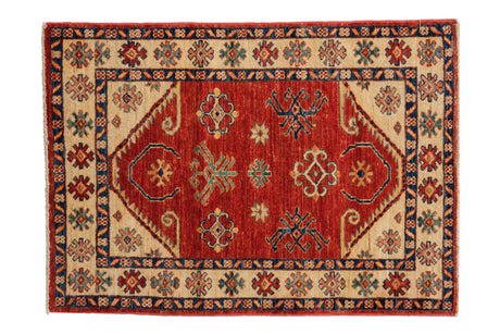 2.5x3.5 New Pakistani Caucasian Design Rug // ONH Item mc001979