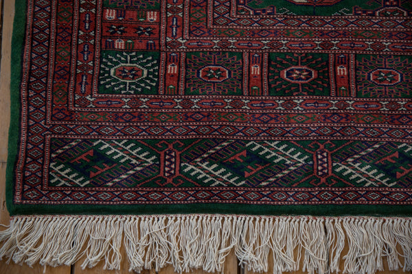 5x5 Vintage Fine Bokhara Square Rug // ONH Item mc001983 Image 5