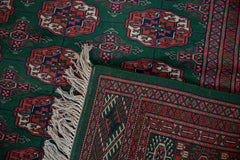 5x5 Vintage Fine Bokhara Square Rug // ONH Item mc001983 Image 8