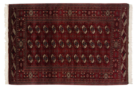 4x6 Vintage Fine Bokhara Rug // ONH Item mc001984