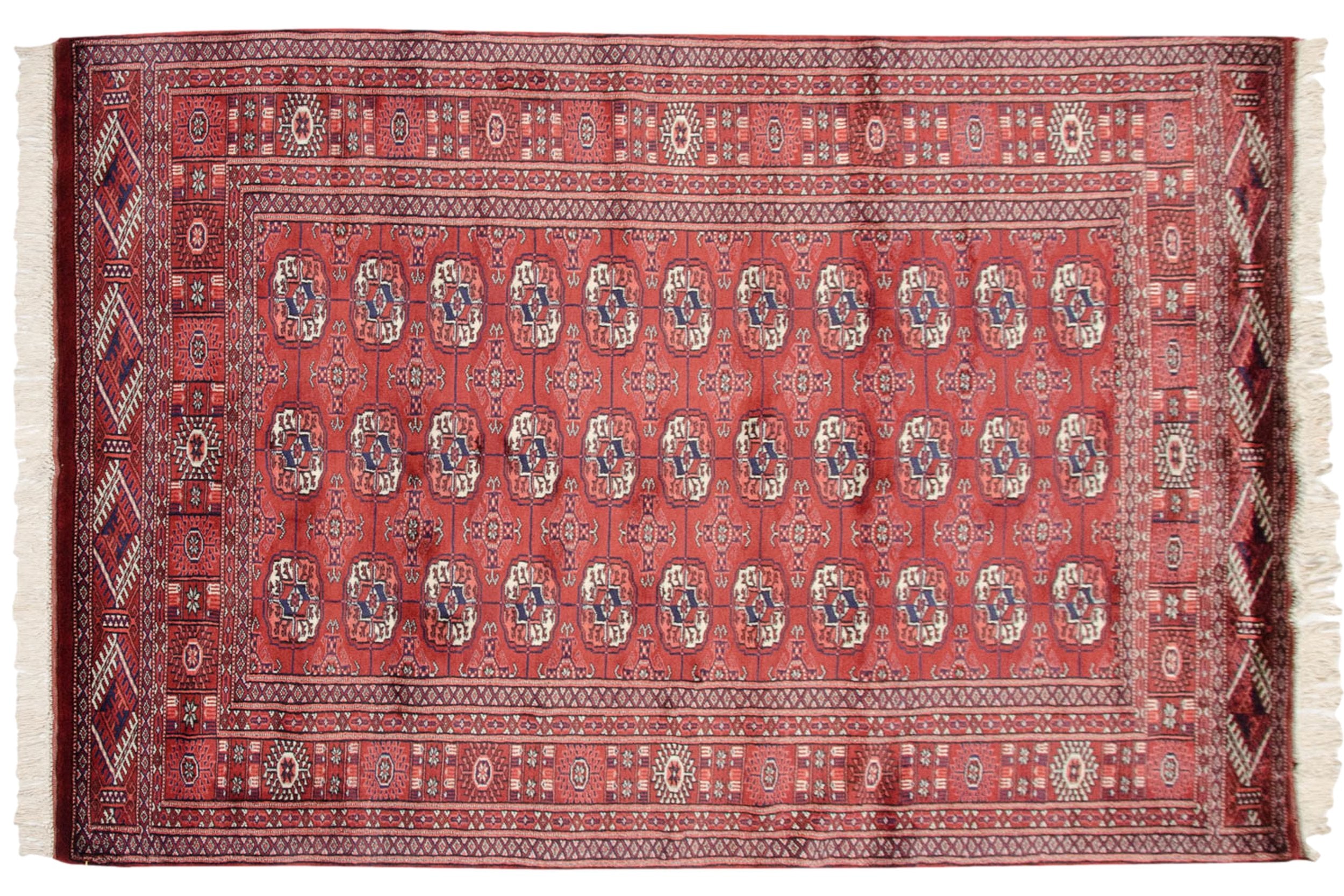 4x6 Vintage Fine Bokhara Rug // ONH Item mc001984 Image 1