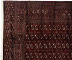 12x14.5 Vintage Fine Bokhara Carpet // ONH Item mc001987 Image 2