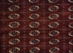 12x14.5 Vintage Fine Bokhara Carpet // ONH Item mc001987 Image 5