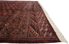 12x14.5 Vintage Fine Bokhara Carpet // ONH Item mc001987 Image 10