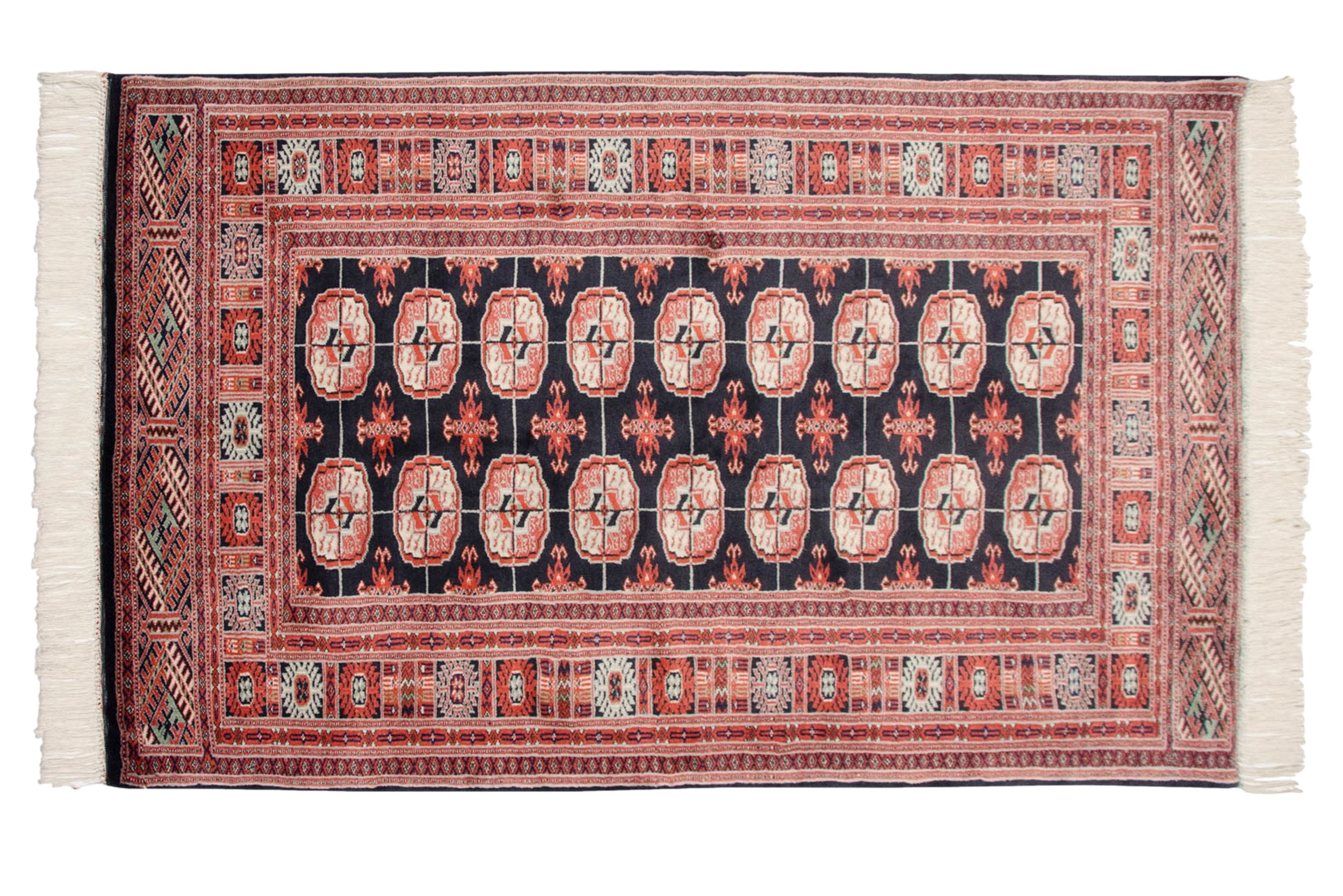 3x5 Vintage Fine Bokhara Rug // ONH Item mc001992 Image 1