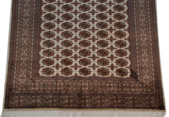 8.5x10 Vintage Fine Bokhara Carpet // ONH Item mc001996 Image 4