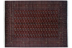 9x12 Vintage Fine Bokhara Carpet // ONH Item mc001997