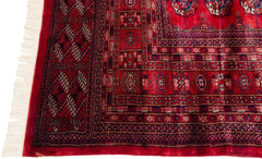 9x12.5 Vintage Fine Bokhara Carpet // ONH Item mc002004 Image 3