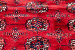 9x12.5 Vintage Fine Bokhara Carpet // ONH Item mc002004 Image 4