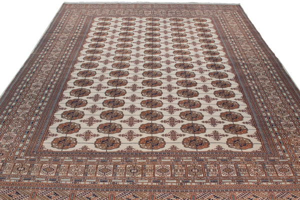 9x12 Vintage Fine Bokhara Carpet // ONH Item mc002007 Image 1
