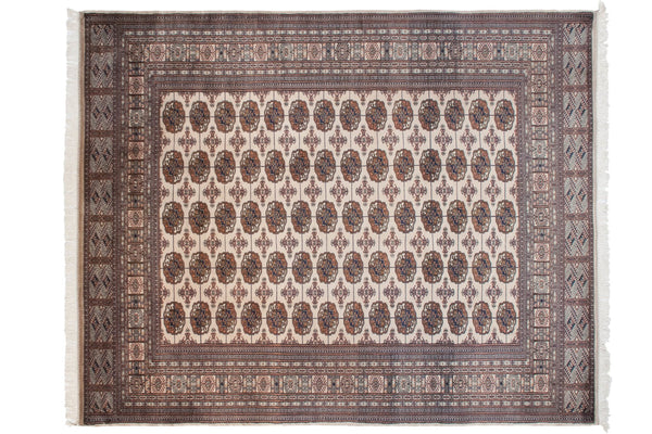 8x10 Vintage Fine Bokhara Carpet // ONH Item mc002008