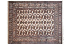 8x10 Vintage Fine Bokhara Carpet // ONH Item mc002008