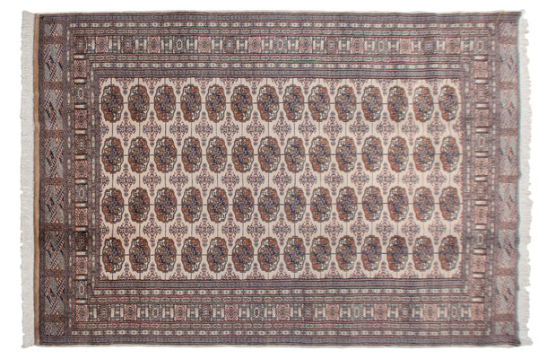 6x8 Vintage Fine Bokhara Carpet // ONH Item mc002009 Image 1