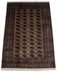 6x8 Vintage Fine Bokhara Carpet // ONH Item mc002009 Image 2