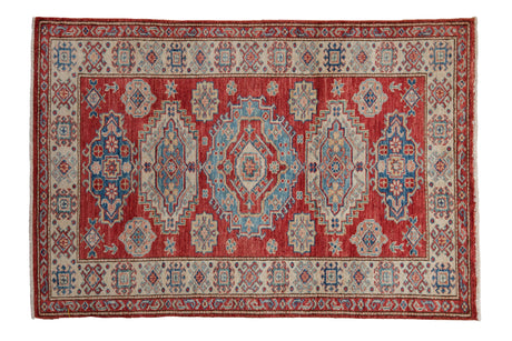 3x4.5 New Pakistani Caucasian Design Rug // ONH Item mc002010