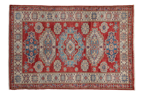 3x4.5 New Pakistani Caucasian Design Rug // ONH Item mc002010