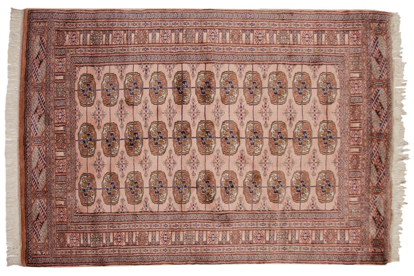 4x6 Vintage Fine Bokhara Rug // ONH Item mc002011