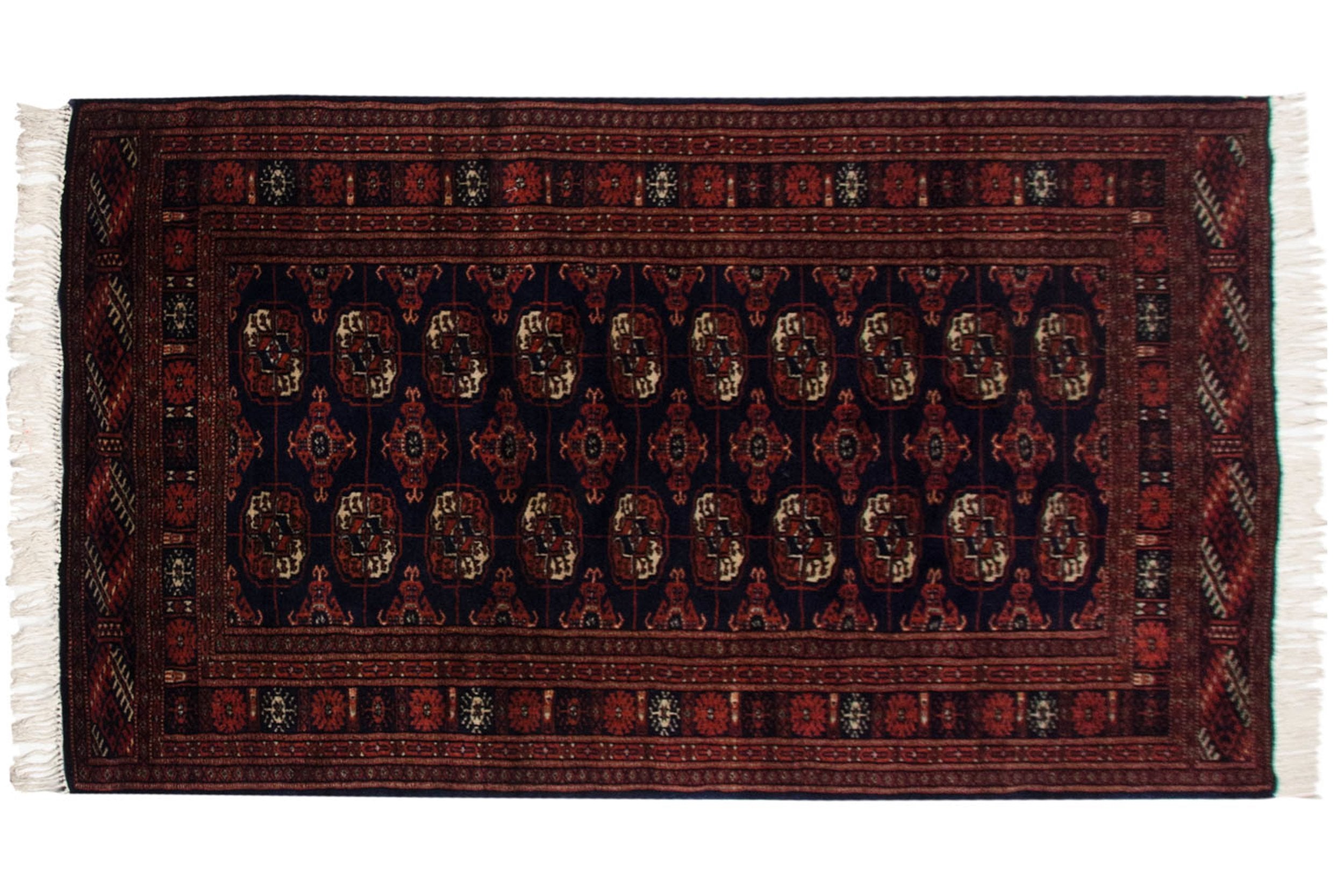 3x5.5 Vintage Fine Bokhara Rug // ONH Item mc002013 Image 1