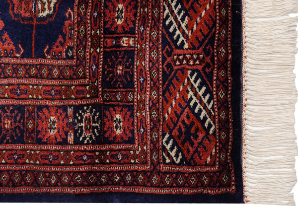 3x5.5 Vintage Fine Bokhara Rug // ONH Item mc002014 Image 4