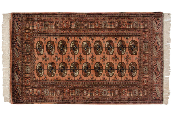 3x5 Vintage Fine Bokhara Rug // ONH Item mc002015