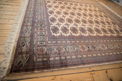 8x8 Vintage Fine Bokhara Square Carpet // ONH Item mc002019 Image 8