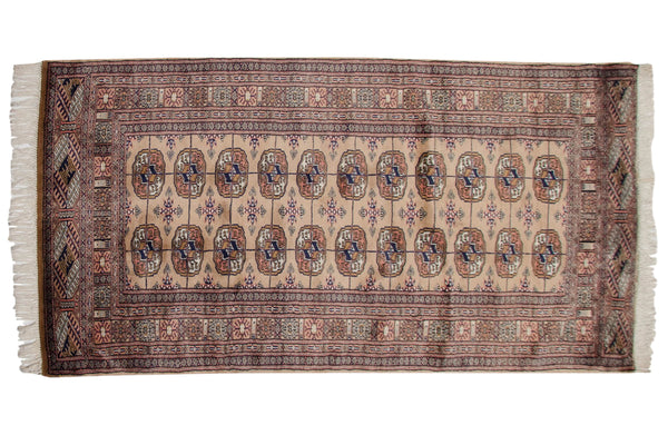 3x6 Vintage Fine Bokhara Rug Runner // ONH Item mc002020