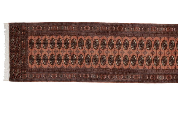 3x11.5 Vintage Fine Bokhara Rug Runner // ONH Item mc002023 Image 1