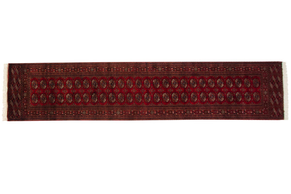 3x12 Vintage Fine Bokhara Rug Runner // ONH Item mc002024
