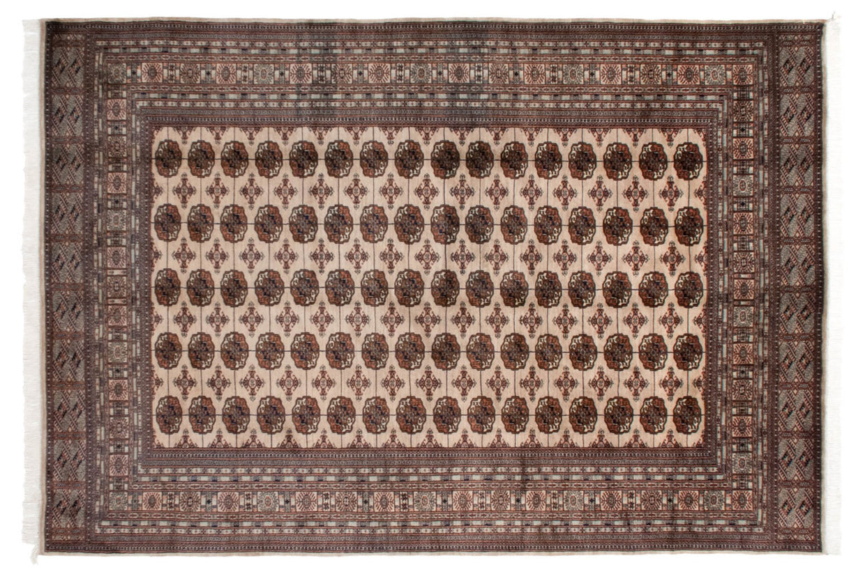 9x12.5 Vintage Fine Bokhara Carpet // ONH Item mc002025