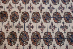 9x12.5 Vintage Fine Bokhara Carpet // ONH Item mc002025 Image 4